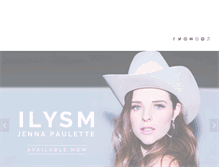 Tablet Screenshot of jennapaulette.com